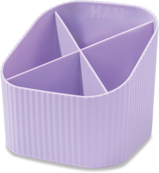 HAN Stifteköcher Re-X-LOOP 2.74 pastelllila 4 Fächer Idealshop