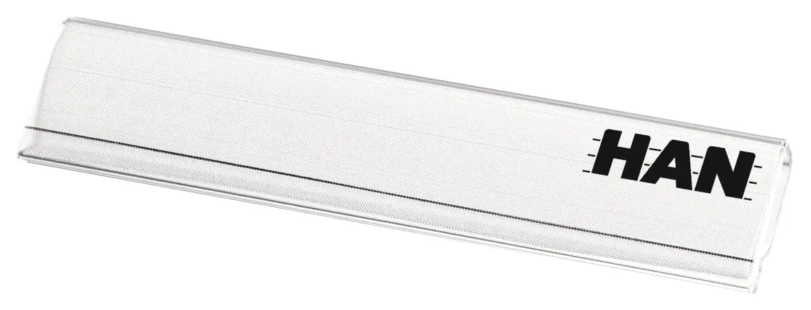 HAN Beschriftungs-Clip 60x13mm 2.30 transparent universal 10 Stück Idealshop