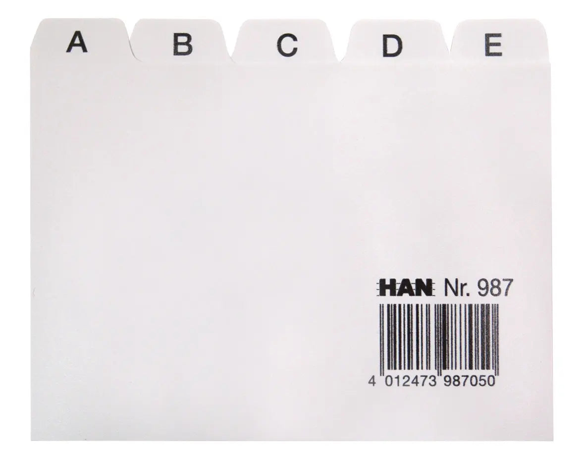 HAN Kartei-Leitkarten A-Z A7 2.49 grau 25-teilig Idealshop