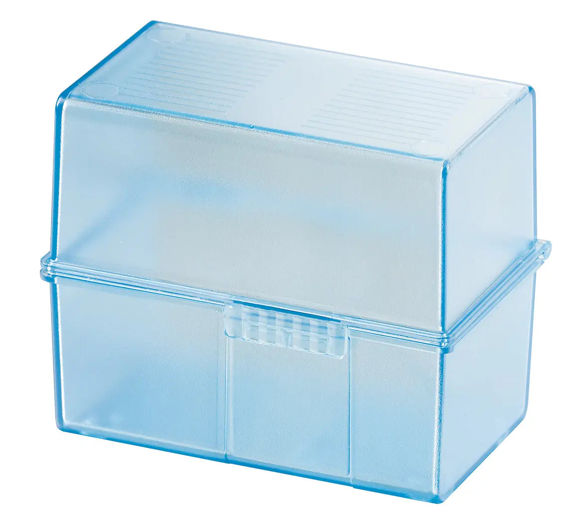 HAN Karteibox A8 4.15 transluzent-blau A-Z Idealshop