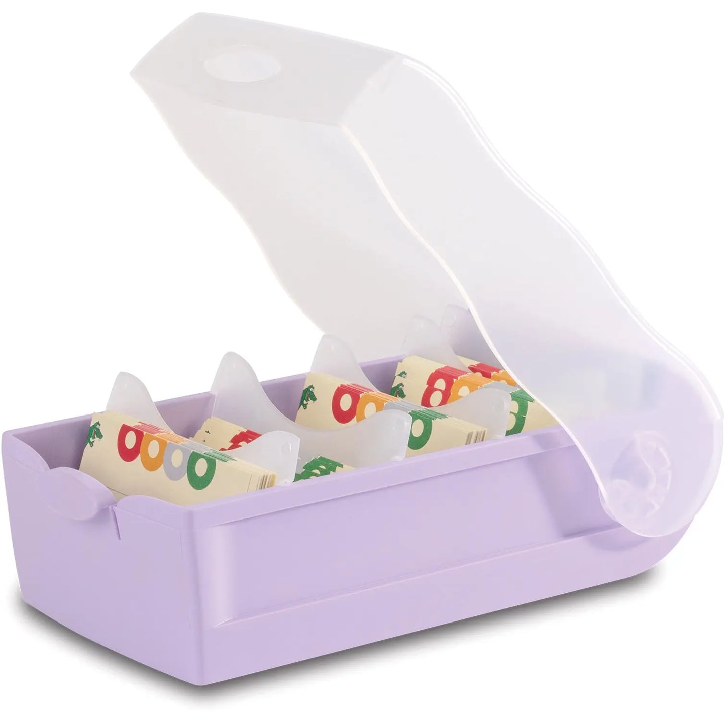 HAN Karteibox Croco A7 7.40 pastelllila 12.1x8.5x24.6cm Idealshop