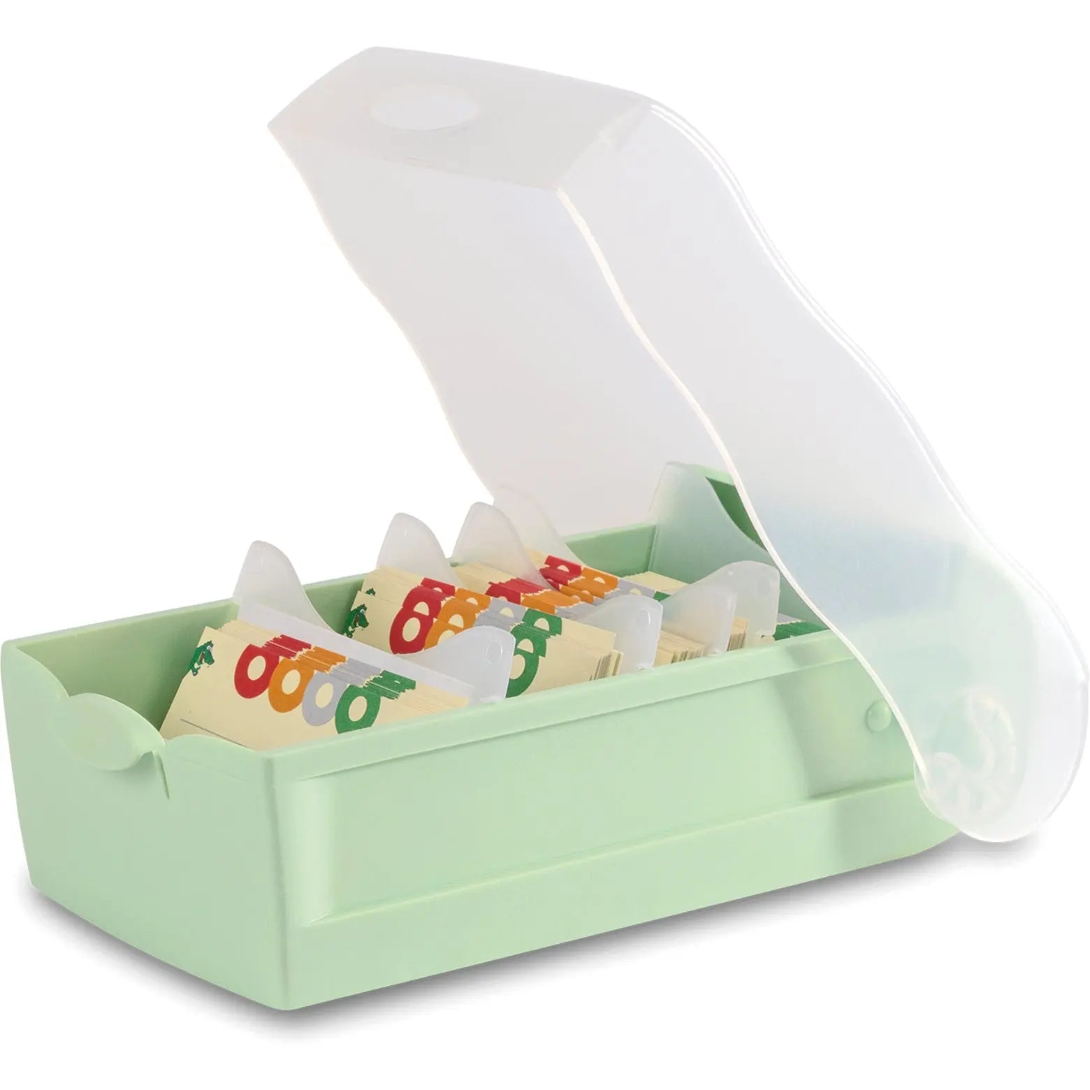 HAN Karteibox Croco A7 997-805 pastellgrün 12.1x8.5x24.6cm Idealshop
