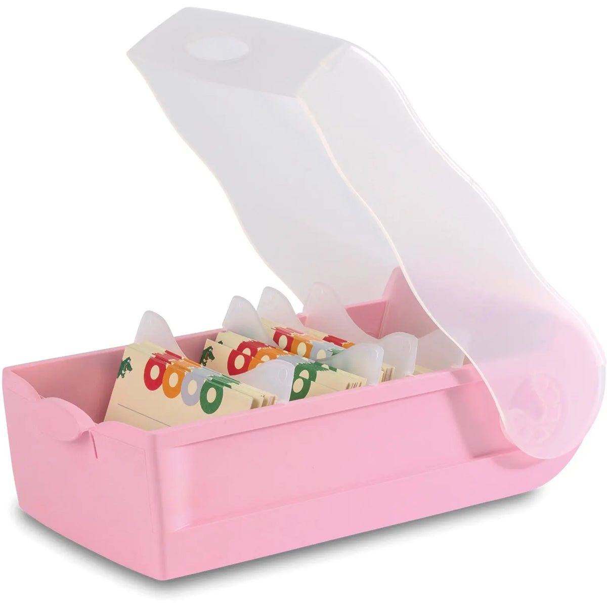 HAN Karteibox Croco A8 998-886 pastellrosa 9.7x6.7x19.1cm Idealshop