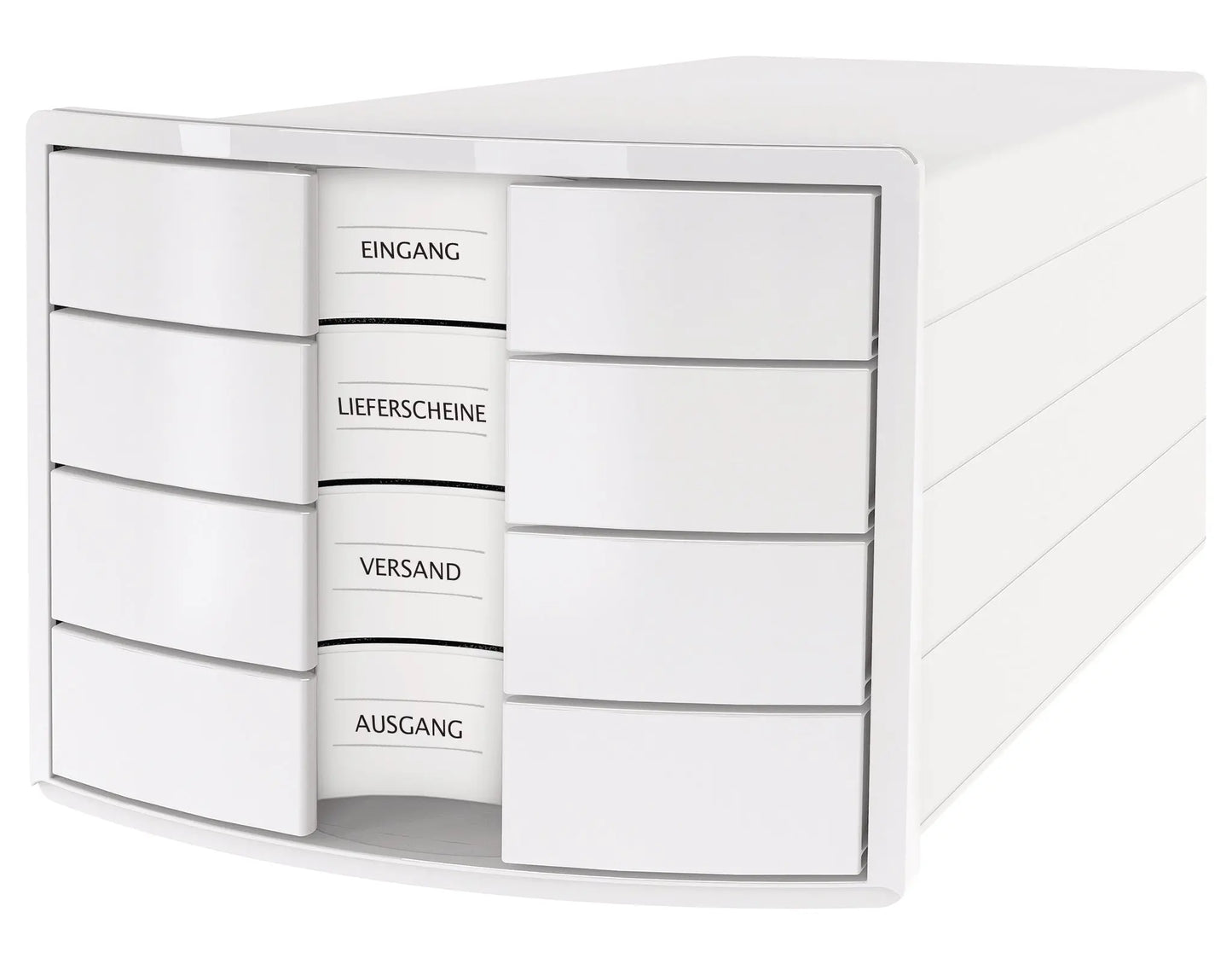 HAN Schubladenbox IMPULS A4/C4 14.75 weiss 4 Schubladen Idealshop