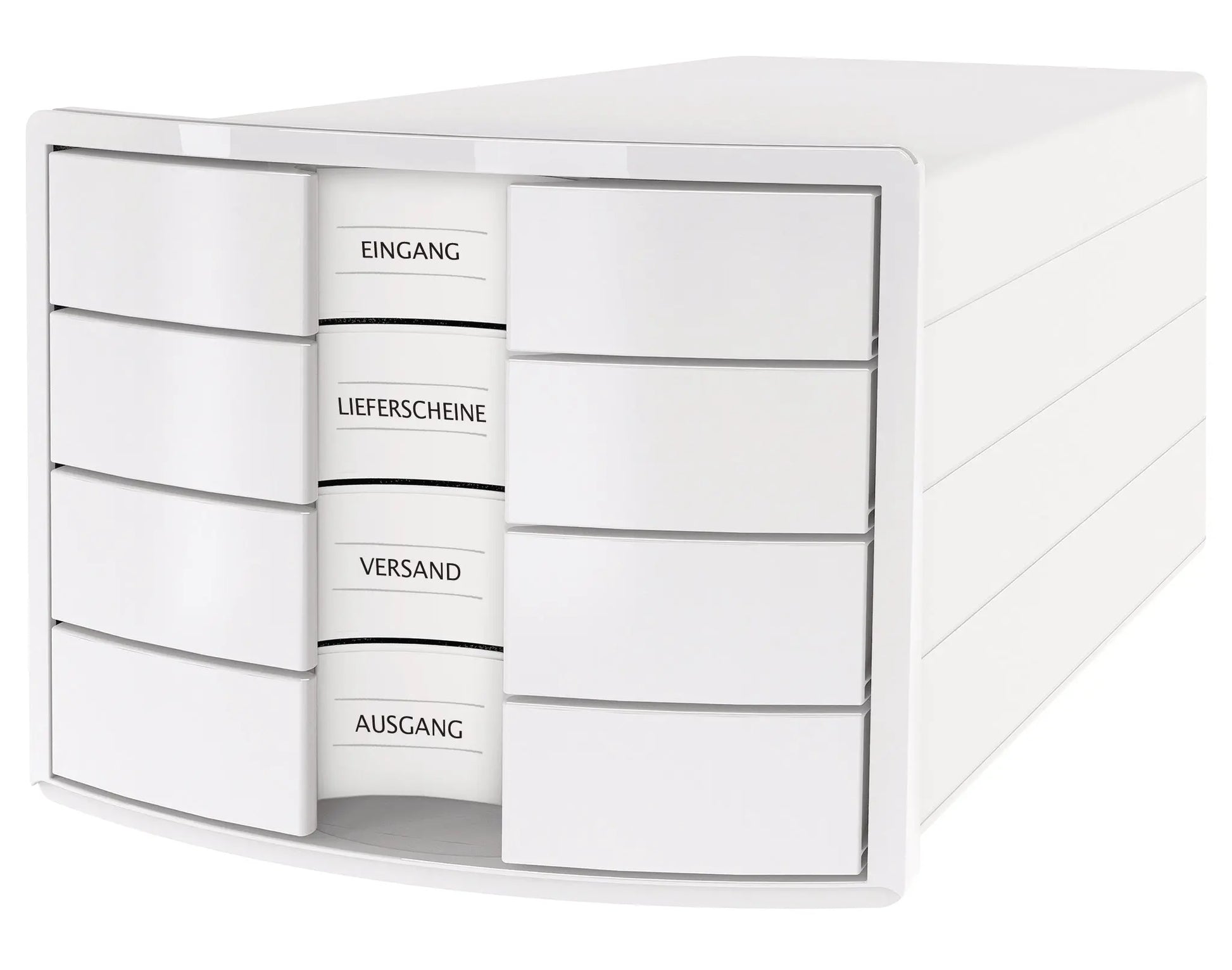 HAN Schubladenbox IMPULS A4/C4 14.75 weiss 4 Schubladen Idealshop