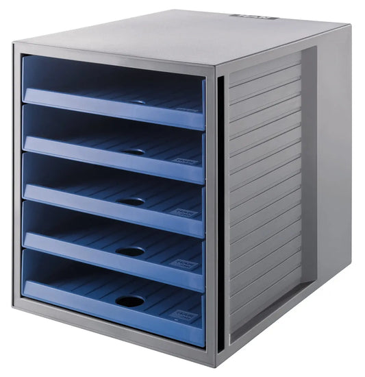 HAN Schubladenbox Karma 24.30 blau 5 Fächer Idealshop