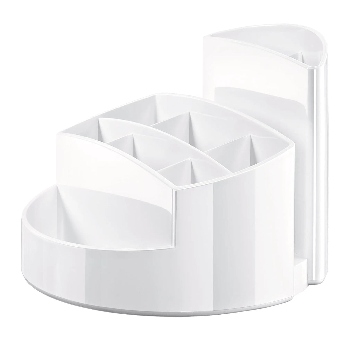 HAN Stifteköcher RONDO 5.65 weiss 9 Fächer Idealshop