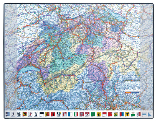 HANSA     Schreibunterlage DE/FR