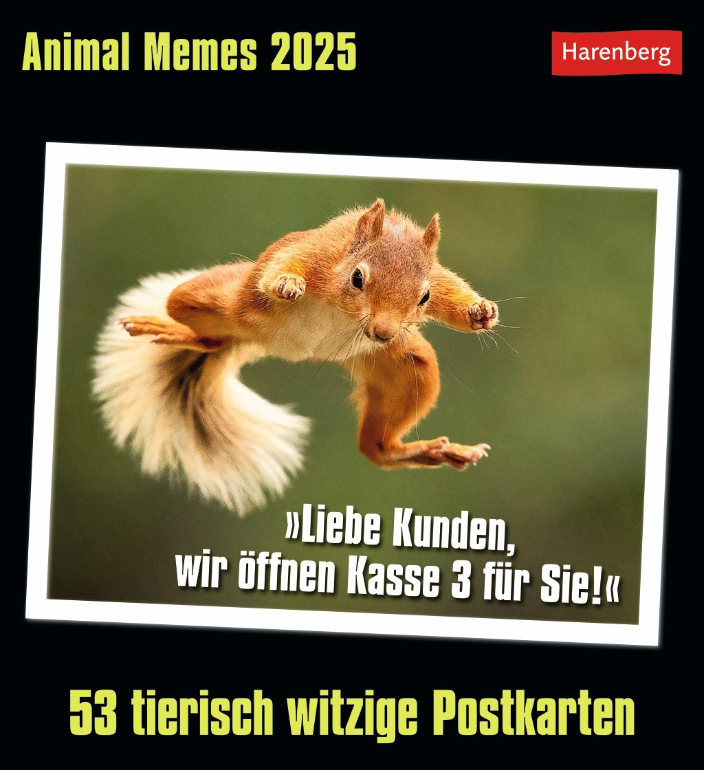 HARENBERG Postkartenkalender        2025