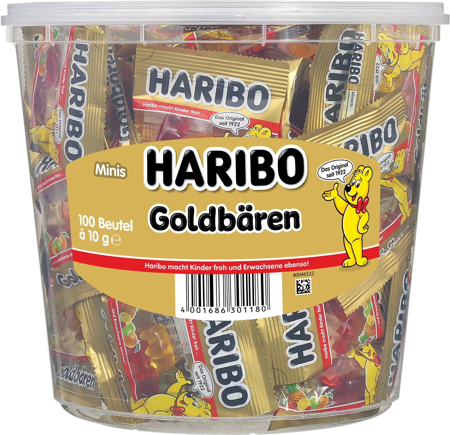 HARIBO Goldbären OR5828 10g, 100 Stk. Idealshop
