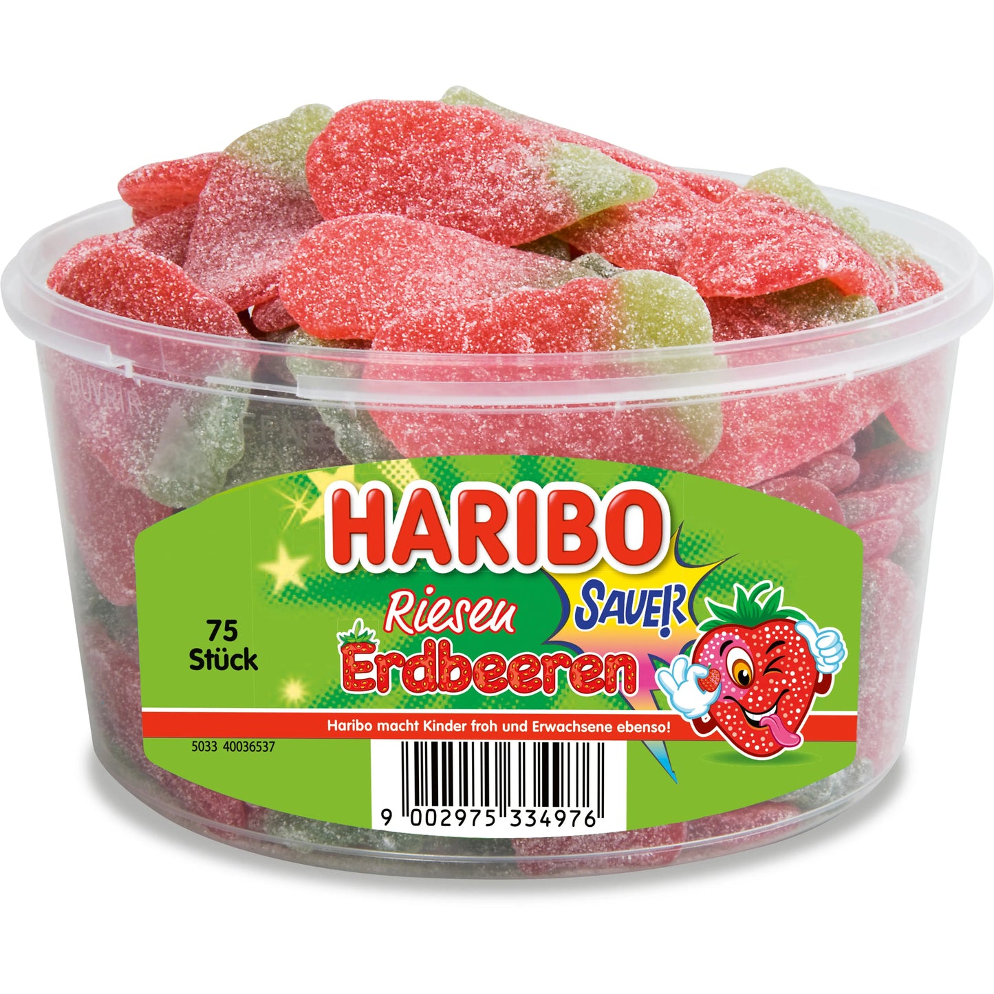 HARIBO    Saure Riesenerdbeeren Idealshop