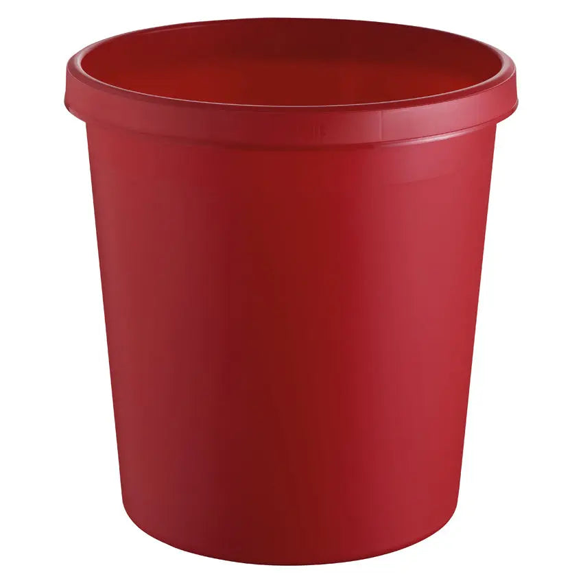 HELIT Papierkorb H6105825 rot 18lt Idealshop