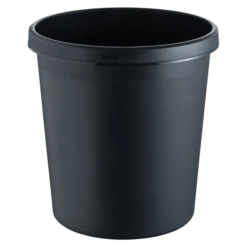 HELIT Papierkorb H6105895 schwarz 18lt Idealshop