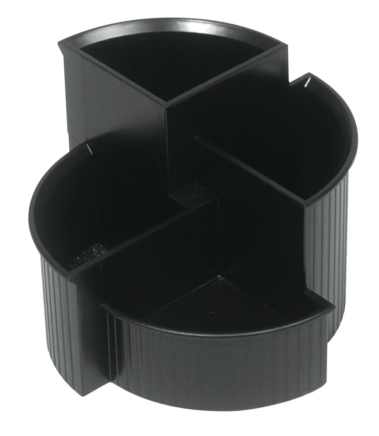 HELIT Stifteköcher H6390695 4 Fächer 14x10x14cm PP sz. Idealshop