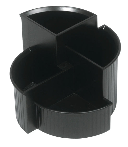 HELIT Stifteköcher H6390695 4 Fächer 14x10x14cm PP sz. Idealshop