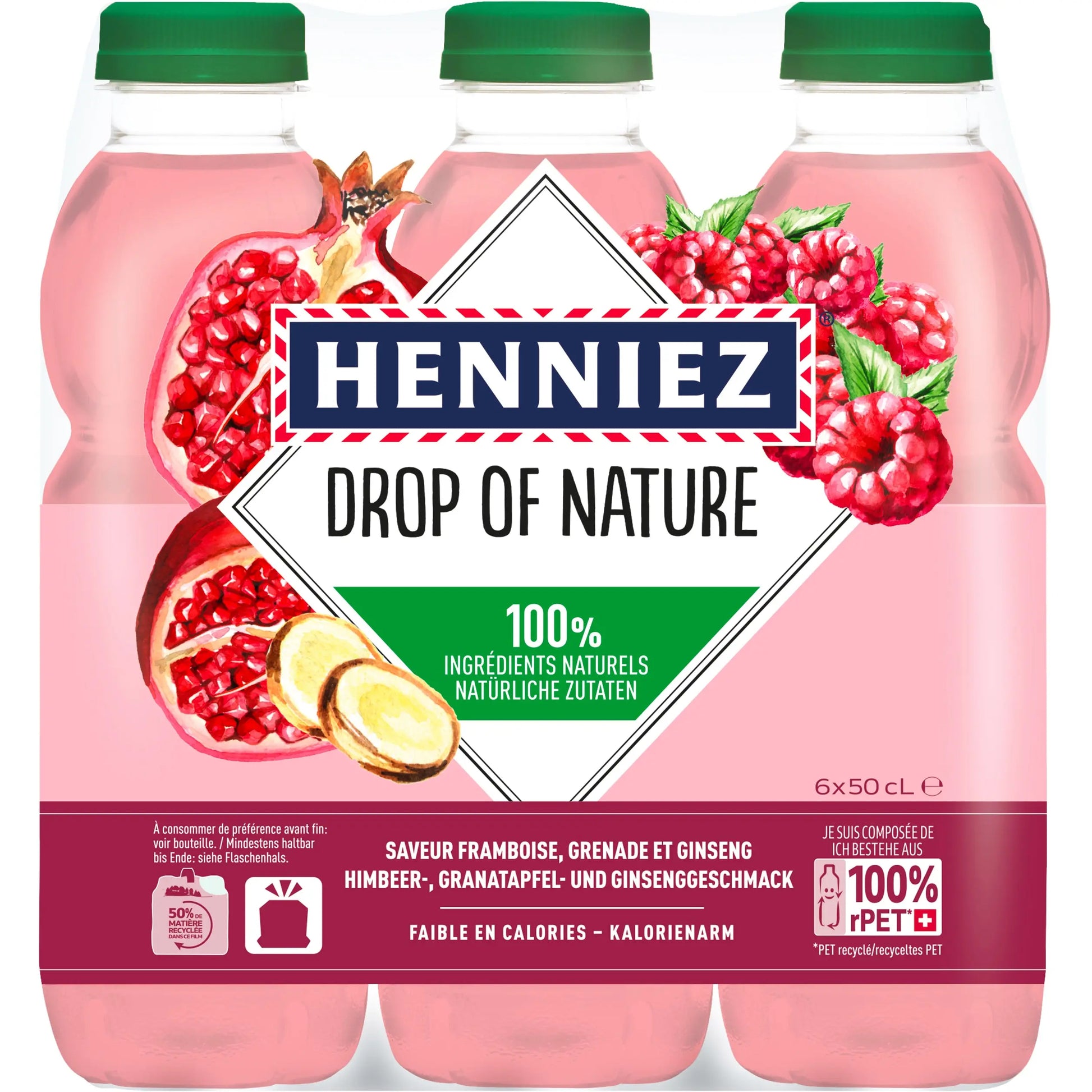 HENNIEZ Drop of Nature Apfel 12557284 50 cl, 6 Stk. Idealshop