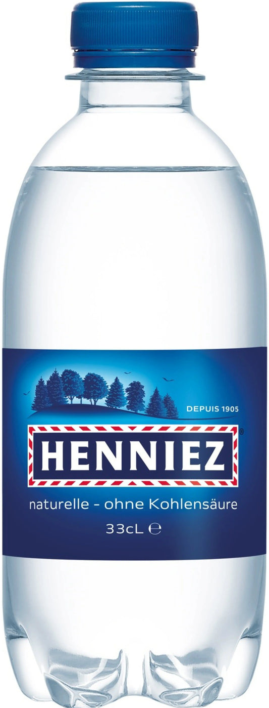 HENNIEZ   blau, ohne Kohlensäure, Pet Idealshop
