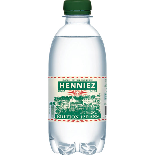 HENNIEZ grün, wenig Kohlensäure 12539376 33 cl, 24 Stk. Idealshop