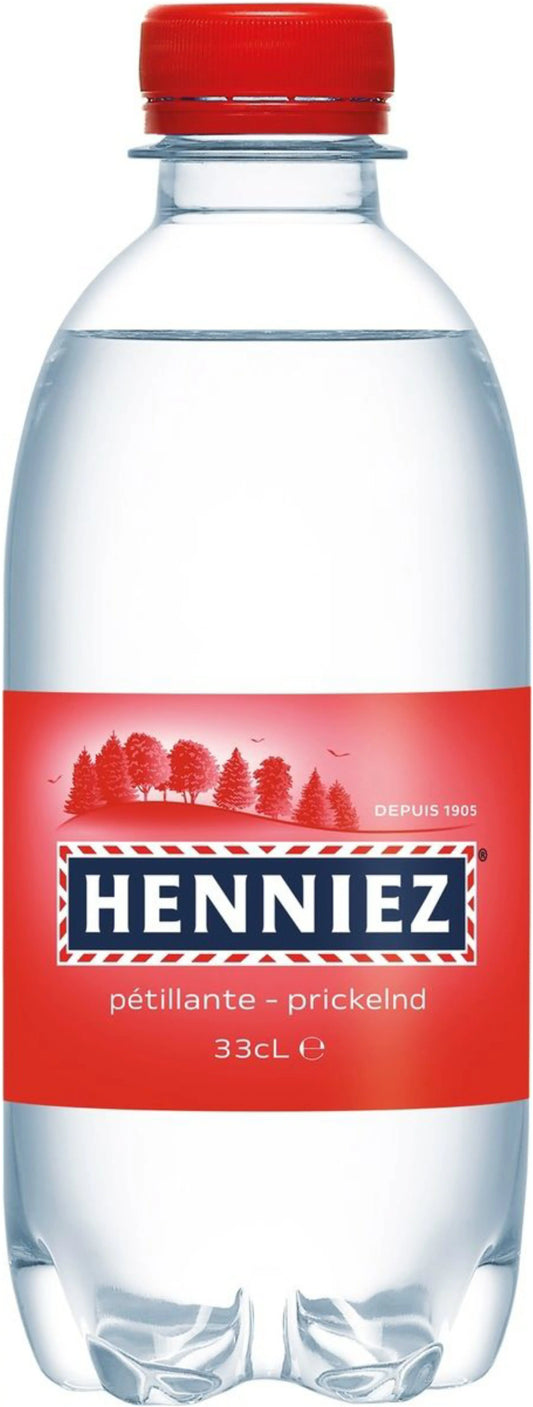 HENNIEZ   rot, mit Kohlensäure, Pet Idealshop