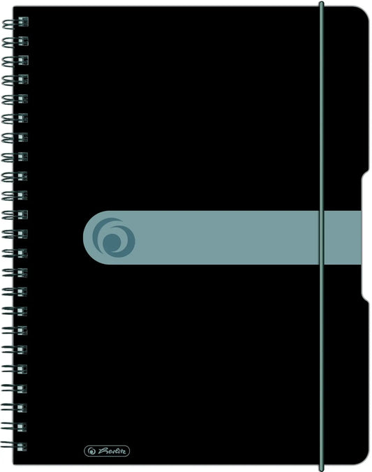 HERLITZ Collegeblock A4 11293073 Easy orga 5mm kar. schwarz Idealshop