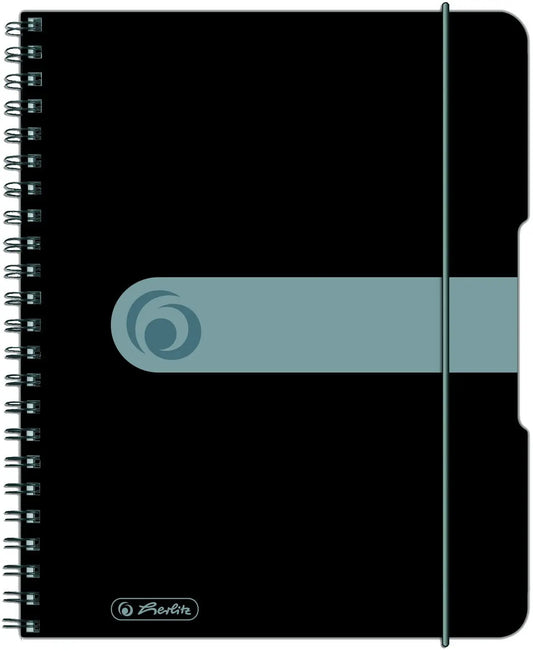 HERLITZ Collegeblock A5 11293768 Easy orga 5mm kar. schwarz Idealshop