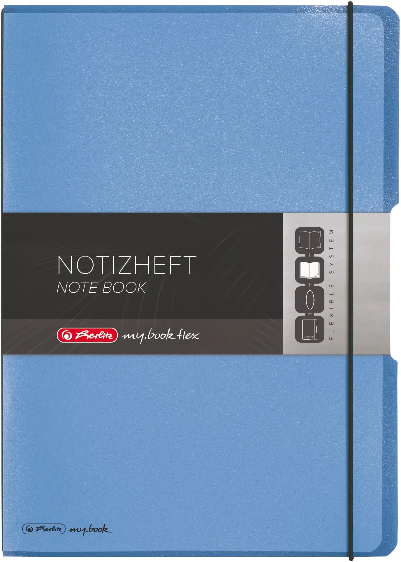 HERLITZ Notizheft My.Book A4 11361441 kariert, liniert Idealshop