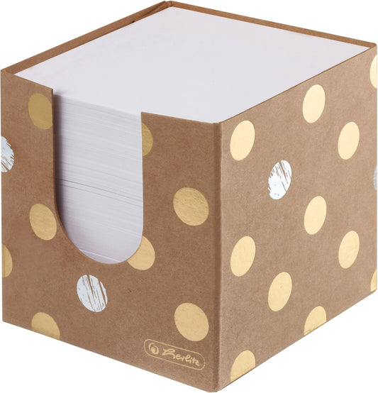HERLITZ   Zettelkasten           9x9x9cm Idealshop