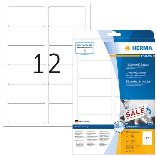 HERMA     Etiketten 10010