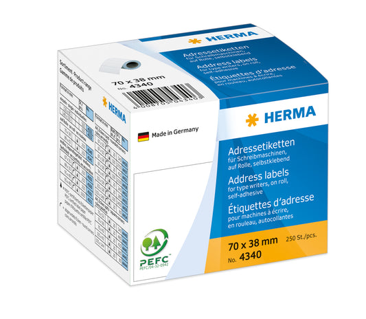 HERMA     Adressetiketten        70×38mm