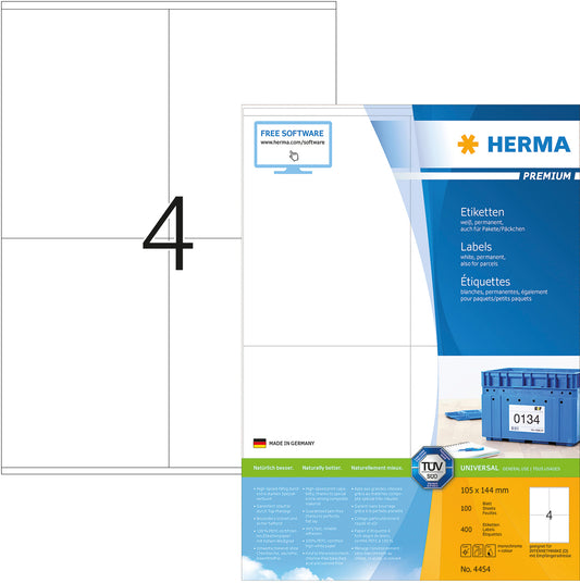 HERMA     Universal-Etiketten  105x144mm