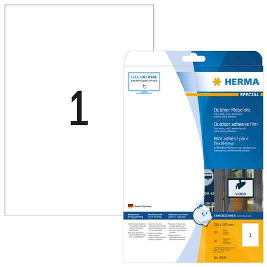 HERMA     Outdoor Etikett.PP   210x297mm