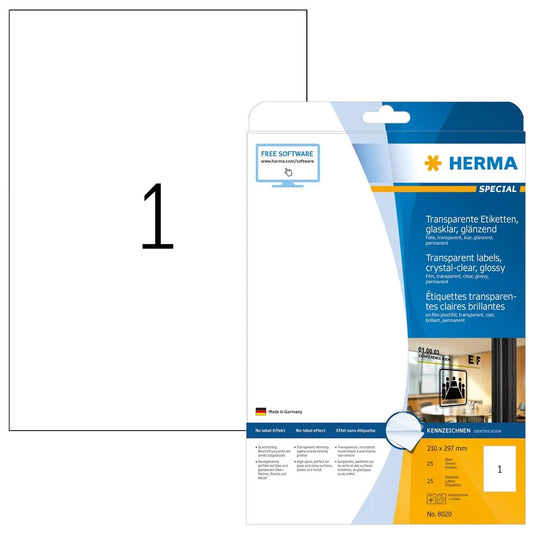 HERMA     Etiketten 210x297mm Idealshop