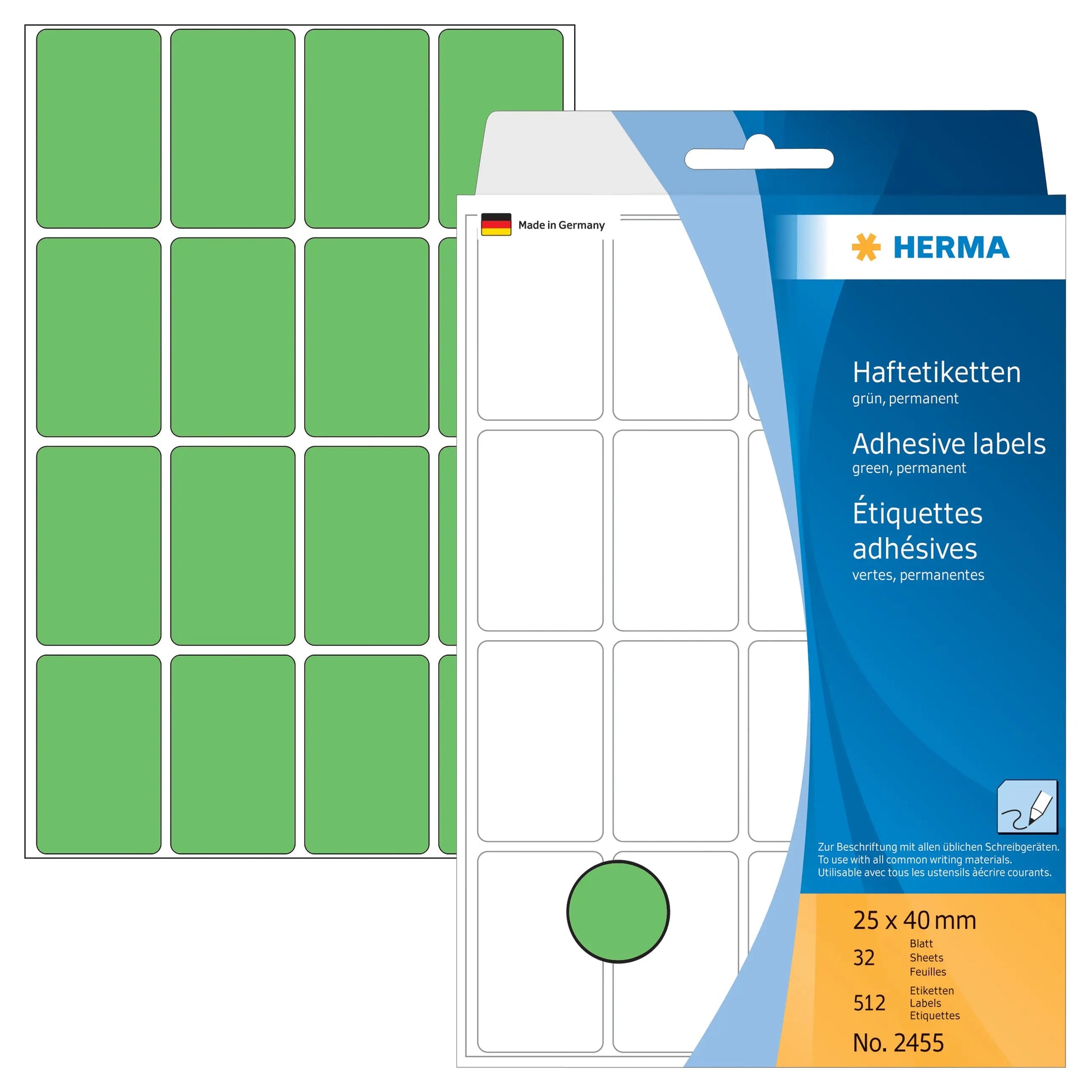 HERMA     Etiketten              25×40mm Idealshop