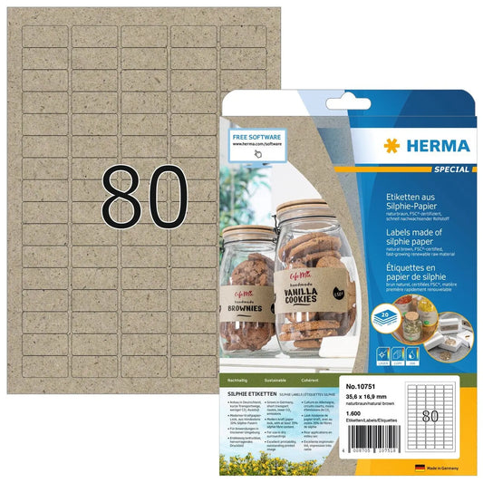 HERMA     Etiketten       35,6 x 16,9 mm Idealshop
