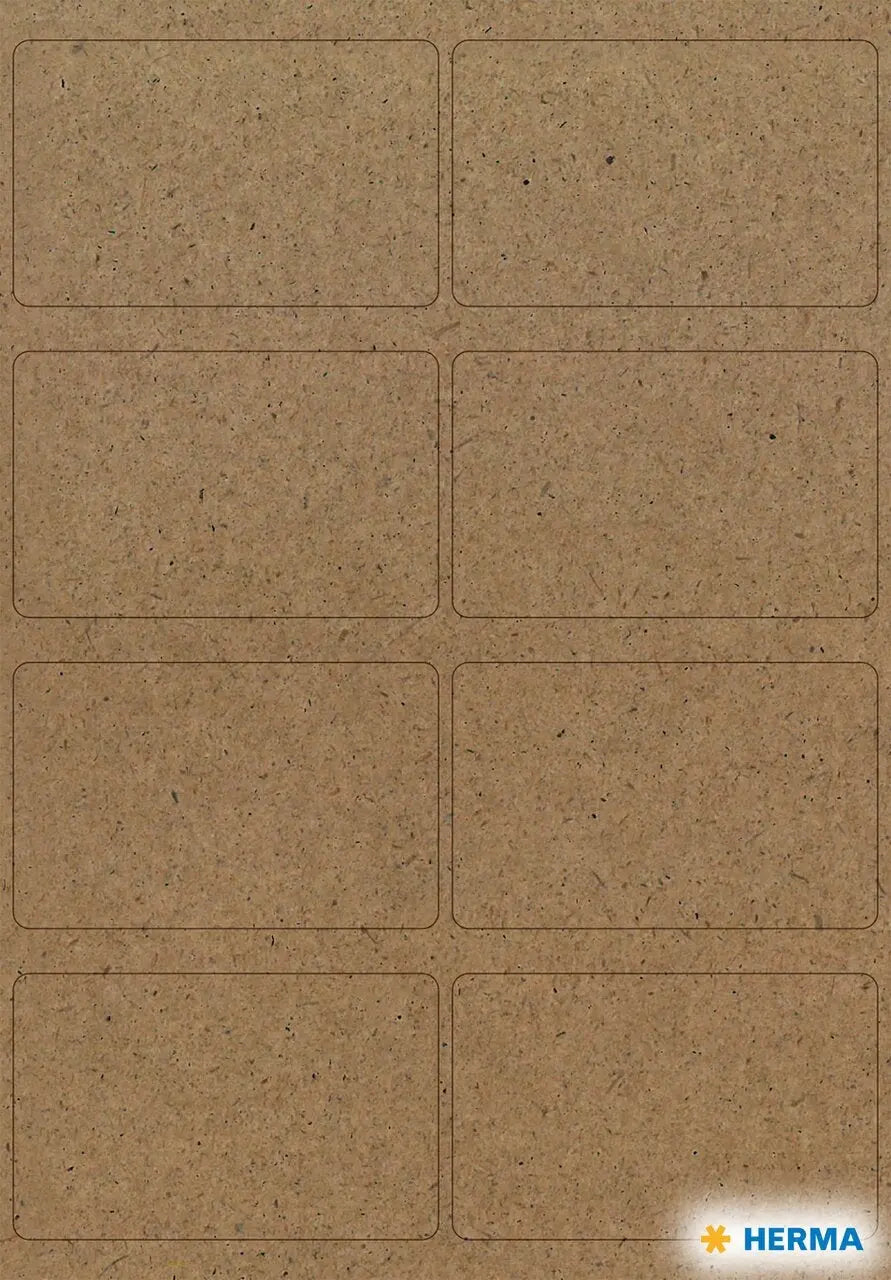 HERMA Etiketten Home 25x40mm 15751 aus Silphie-Papier 32 Stück Idealshop
