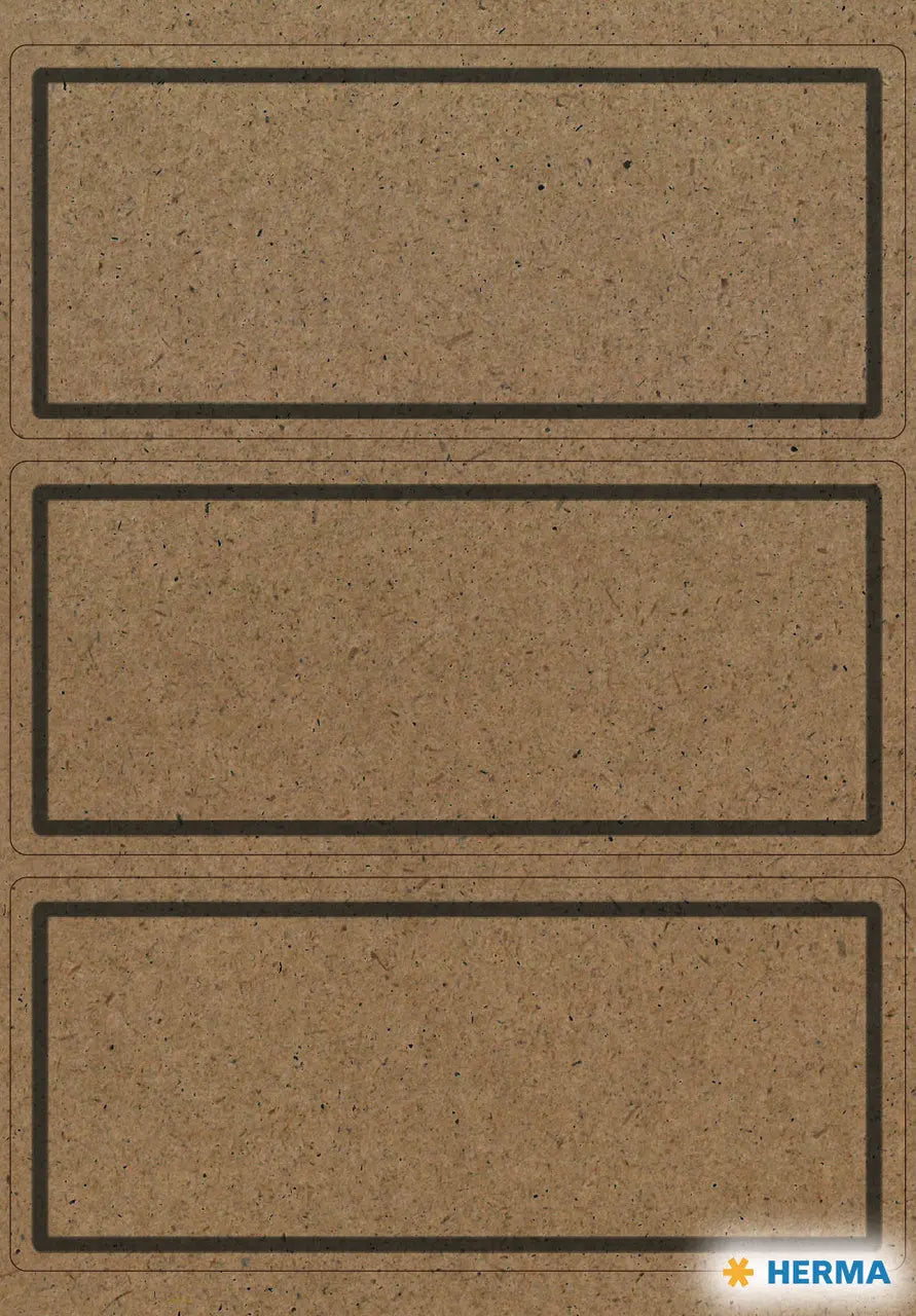 HERMA Etiketten Home 82x36mm 15754 aus Silphie-Papier 12 Stück Idealshop
