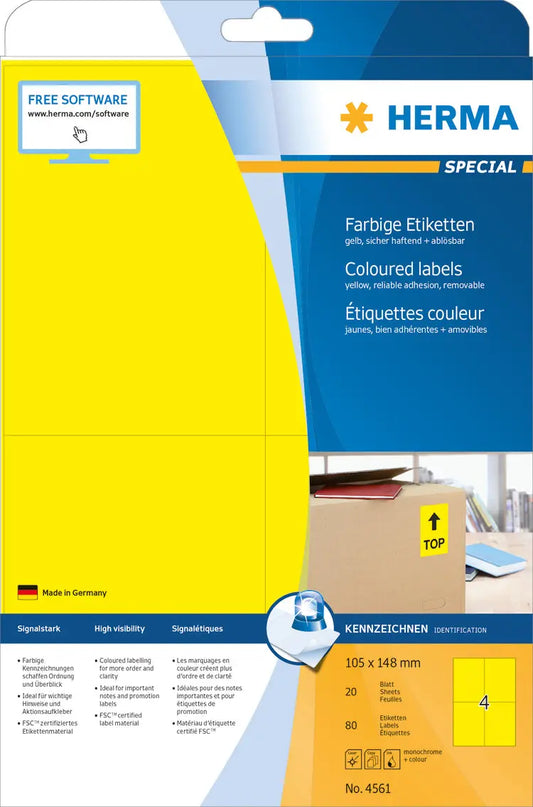 HERMA     Etiketten SPECIAL    105x148mm Idealshop