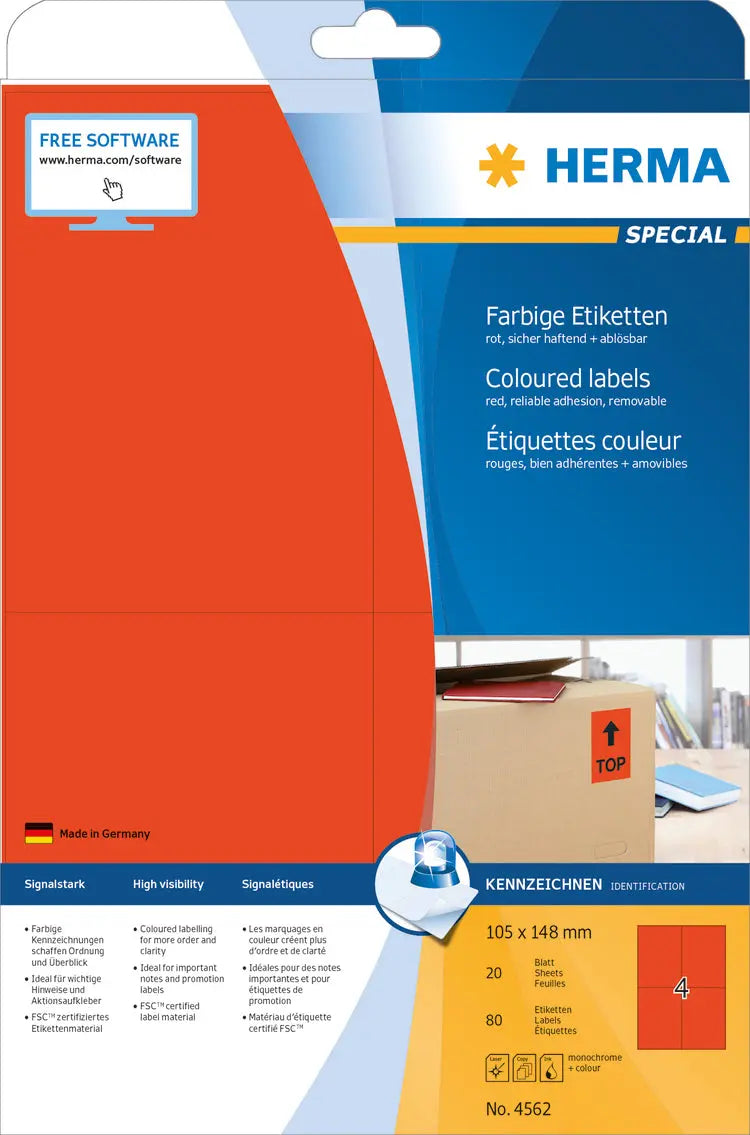 HERMA     Etiketten SPECIAL    105x148mm Idealshop
