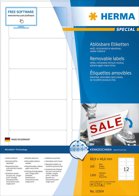 HERMA     Etiketten SPECIAL  88.9x46.6mm Idealshop
