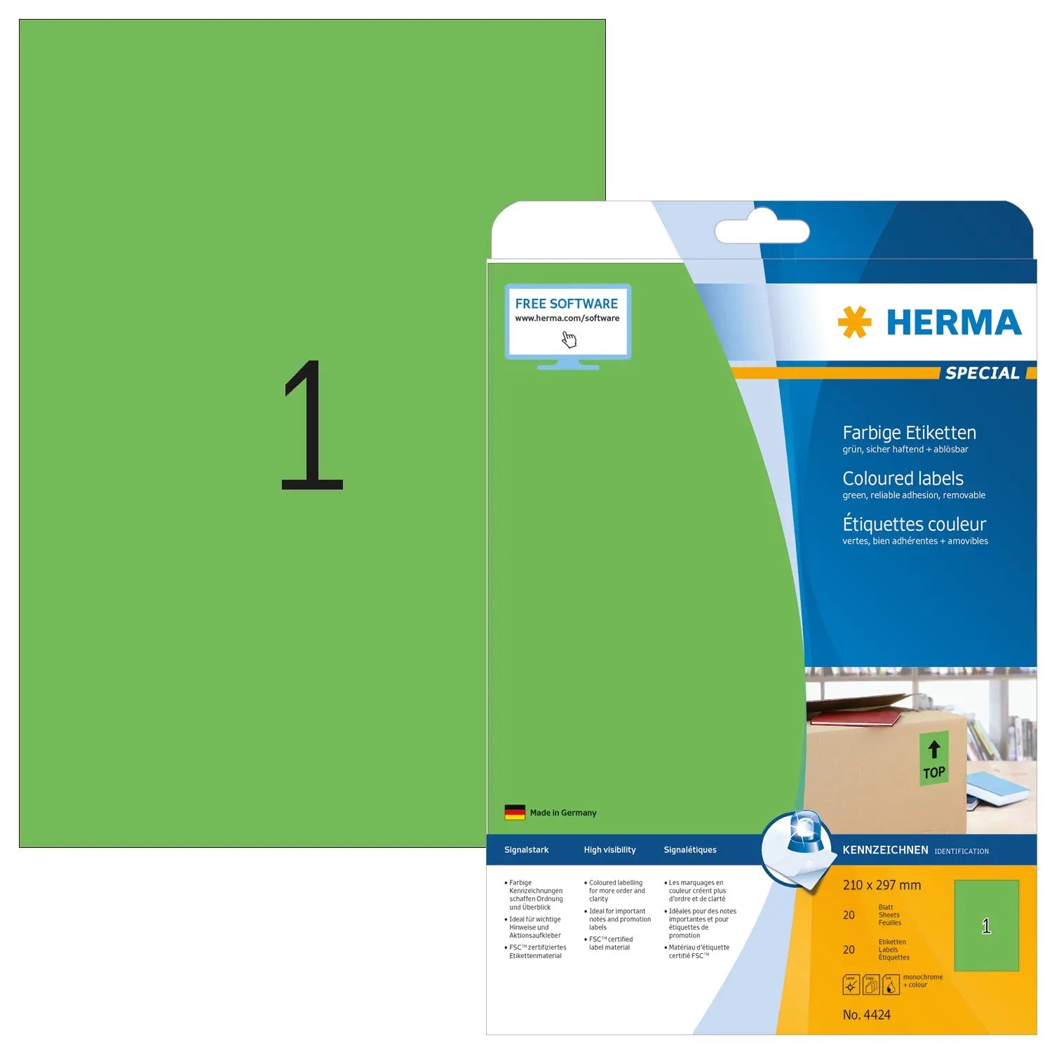 HERMA     Etiketten Special           A4 Idealshop