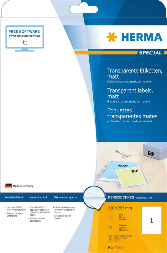 HERMA     Folienetiketten      210x297mm Idealshop