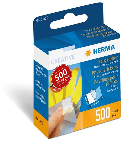 HERMA Fotokleber-Spender 1070 permanent 500 Stück Idealshop