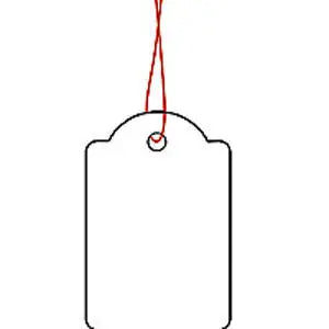HERMA Hängeetiketten 25x38mm 6915 roter Faden 1000 Stück Idealshop