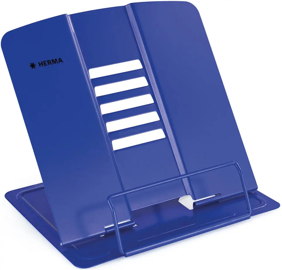 HERMA Leseständer Metall 19962 blau 20x19x16cm Idealshop