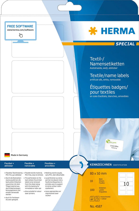 HERMA     Namensetiketten        80x50mm Idealshop