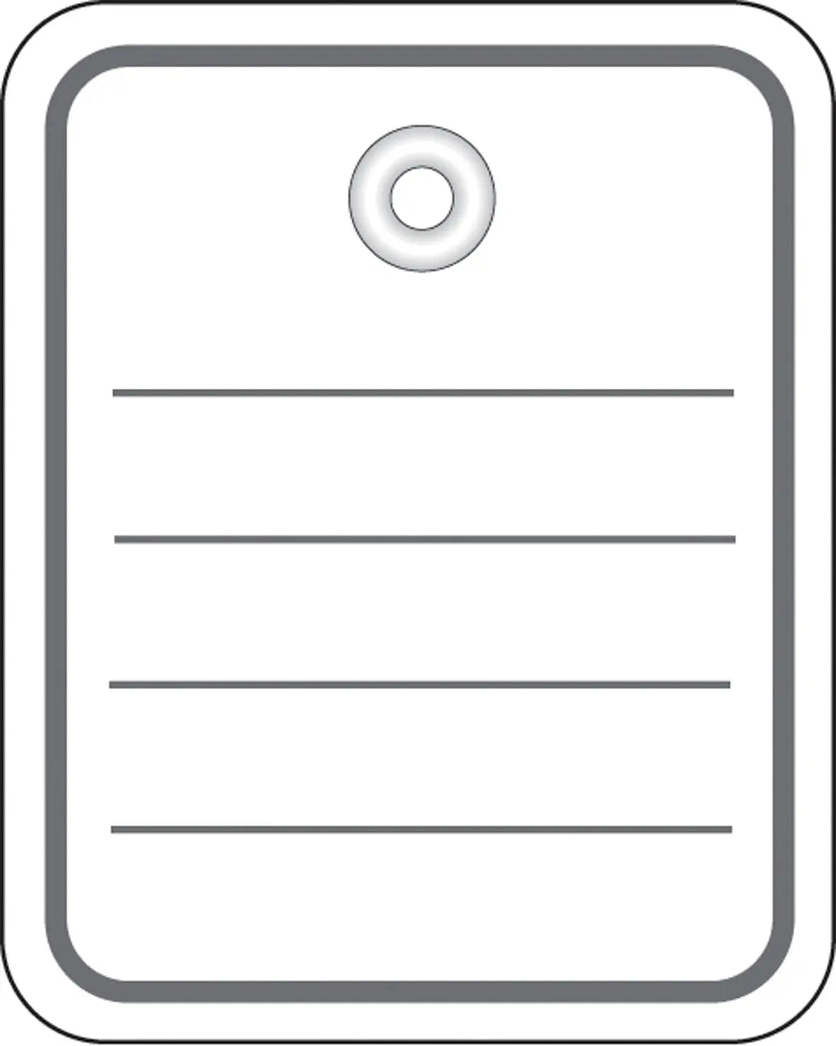HERMA Stückwaren Anhänger 40x50mm 6822 weiss 1000 Stück Idealshop