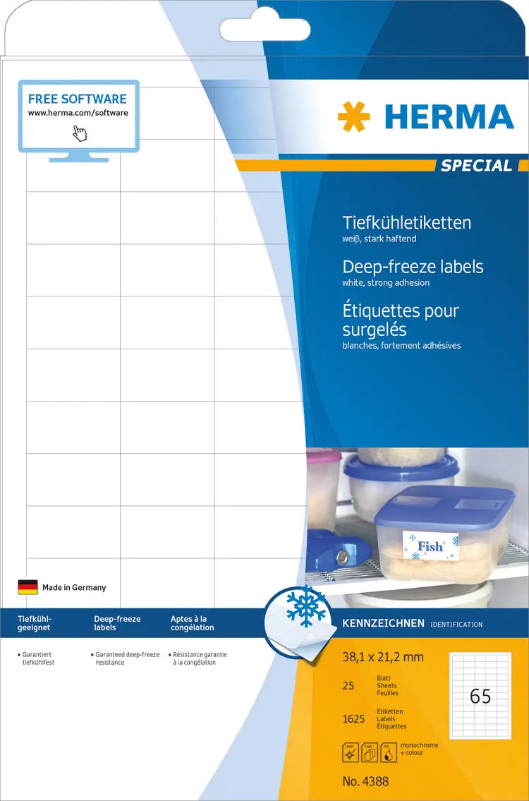 HERMA     Tiefkühletiketten  38.1x21.2mm Idealshop