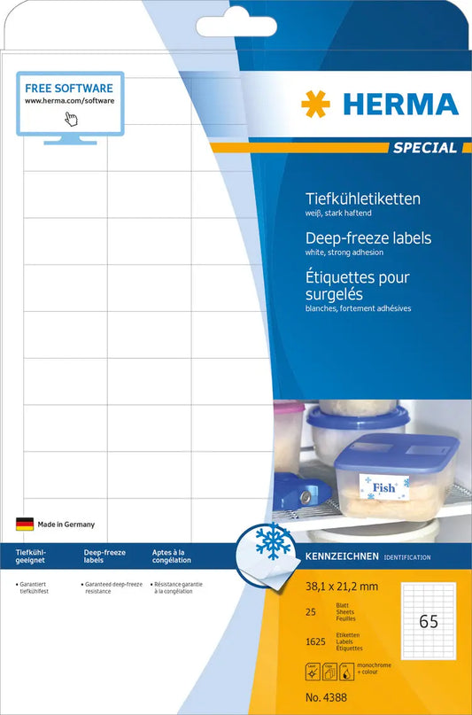 HERMA     Tiefkühletiketten  38.1x21.2mm Idealshop