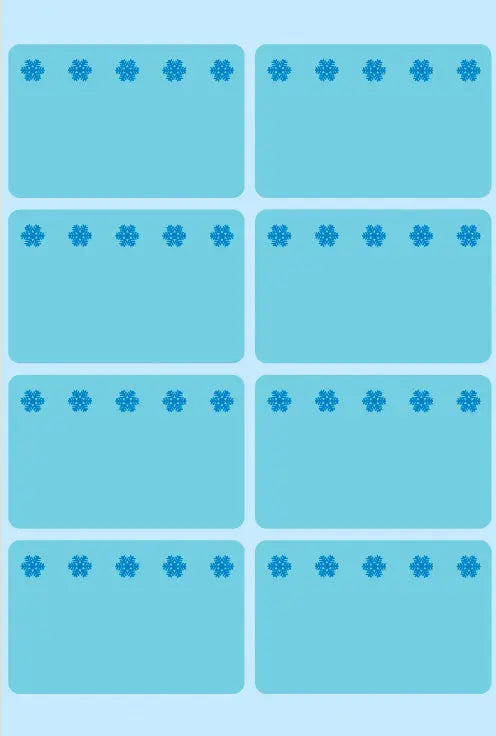 HERMA Tiefkühletiketten 26x40mm 3773 blau 48 Stück Idealshop