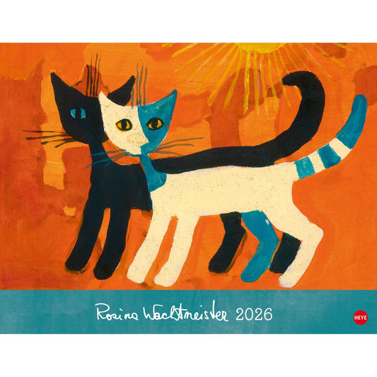 HEYE Bildkalender 2026 21891+26 R. Wachtmeister DE 44x34cm Idealshop